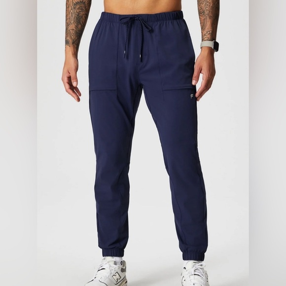 NWT, Fabletics, Men’s, The One Jogger, Deep Navy  Inseam Tall/32in - Picture 1 of 6